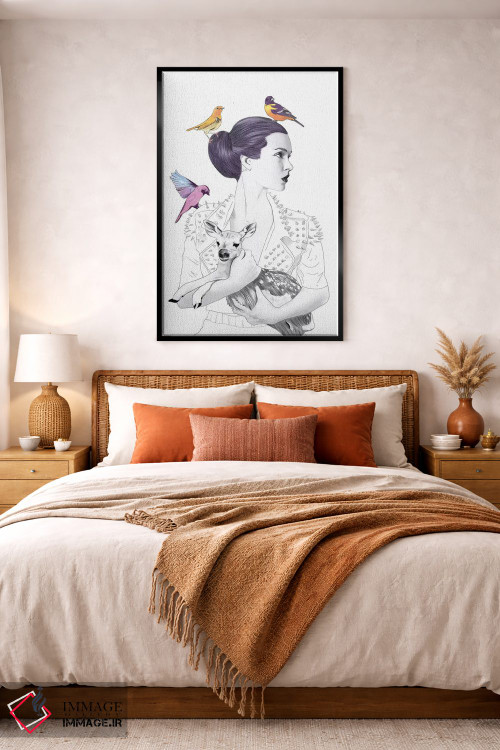 تابلو دکوراتیو شاهزاده پایک اثر جنی روم - D4B