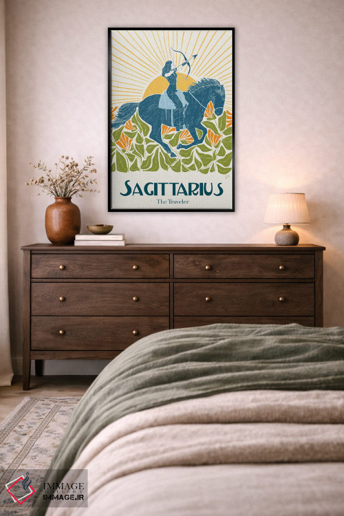 تابلو دکوراتیو قوس اثر جنی روم - D4B