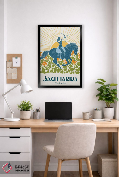 تابلو دکوراتیو قوس اثر جنی روم - D5B