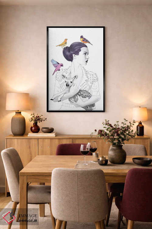 تابلو دکوراتیو شاهزاده پایک اثر جنی روم - D5B