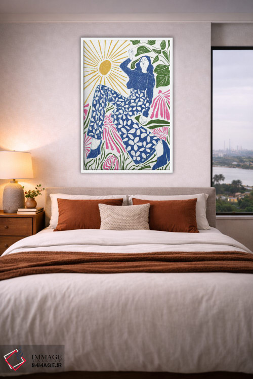 تابلو دکوراتیو گلوریا اثر جنی روم - D2W