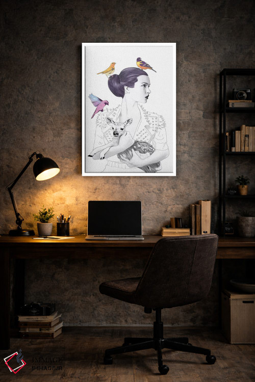 تابلو دکوراتیو شاهزاده پایک اثر جنی روم - D6W