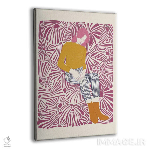 تابلو دکوراتیو پرتره ی گیج سه اثر جنی روم - نمای پرسپکتیو محصول