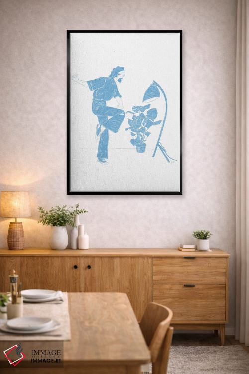 تابلو دکوراتیو رقص چهار اثر جنی روم - D4B