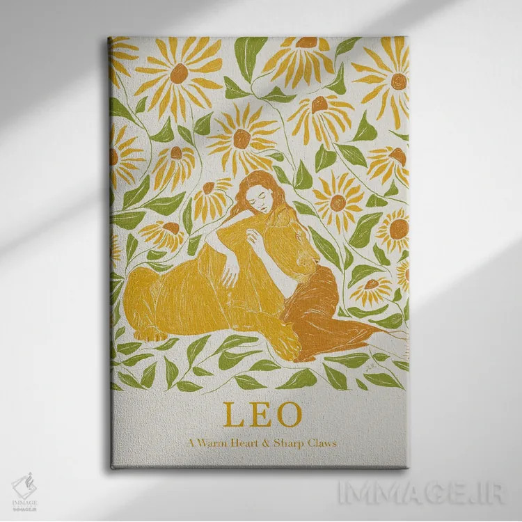 تابلو دکوراتیو برج اسد اثر جنی روم - نمای روبهرو روی دیوار