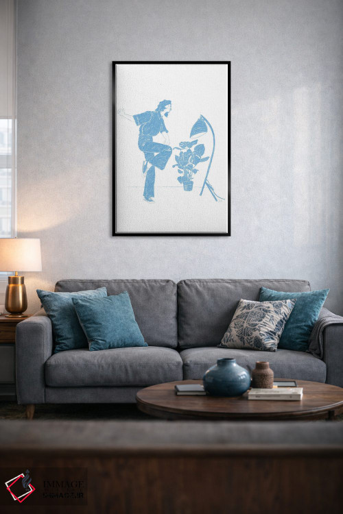 تابلو دکوراتیو رقص چهار اثر جنی روم - D5B