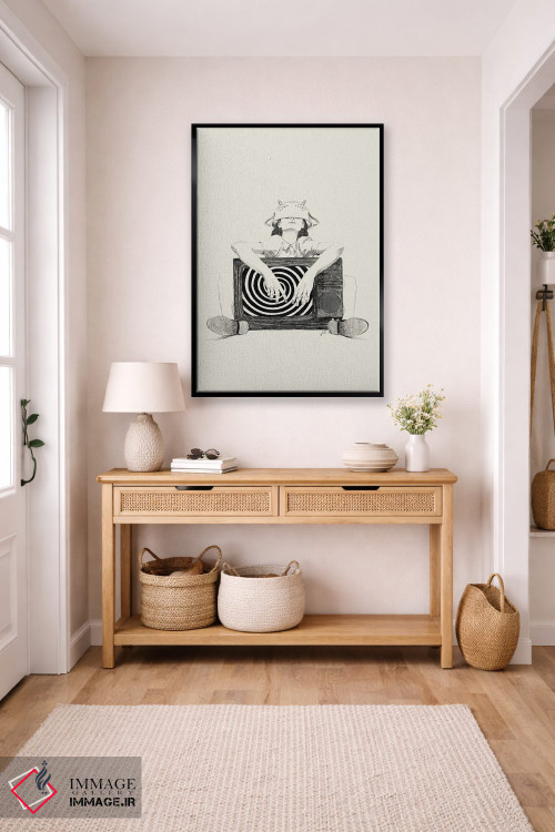 تابلو دکوراتیو جوانی هیپنوتیزم شده اثر جنی روم - D5B