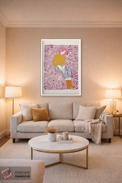 تابلو دکوراتیو پرتره ی گیج سه اثر جنی روم - D2W