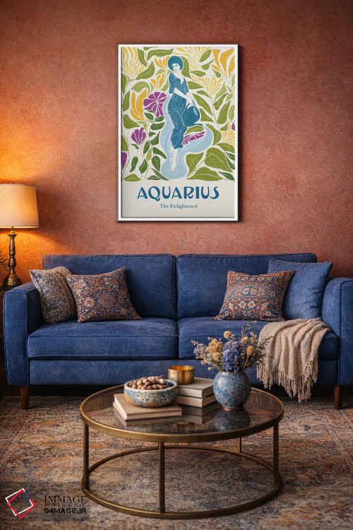 تابلو دکوراتیو برج دلو اثر جنی روم - D4W