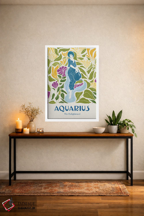 تابلو دکوراتیو برج دلو اثر جنی روم - D5W