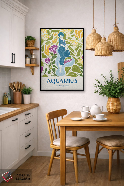 تابلو دکوراتیو برج دلو اثر جنی روم - D6B