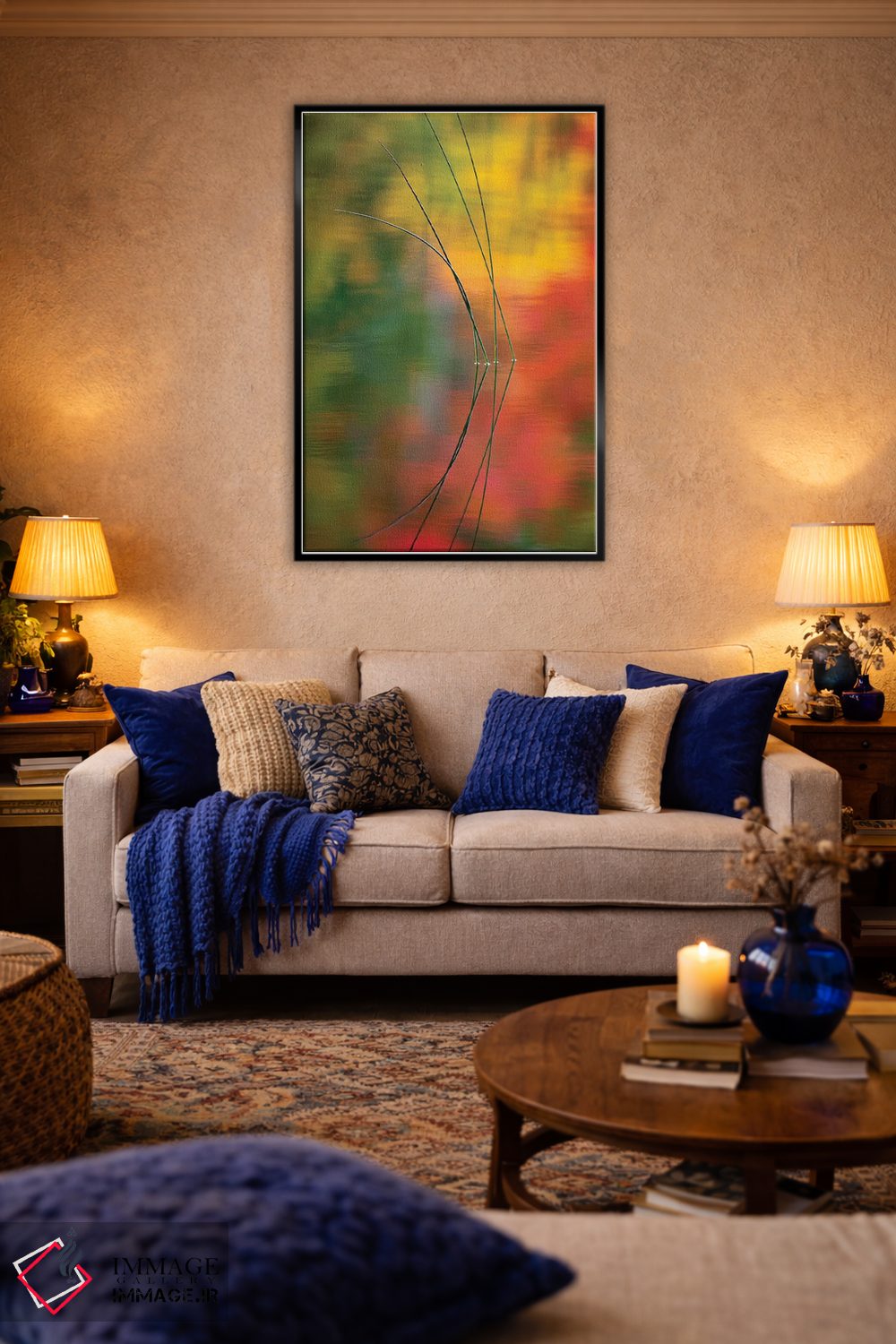 تابلو دکوراتیو Thornton Lake, Munising Township, Alger County, Upper Pen… اثر نانسی روتنبرگ - D5B