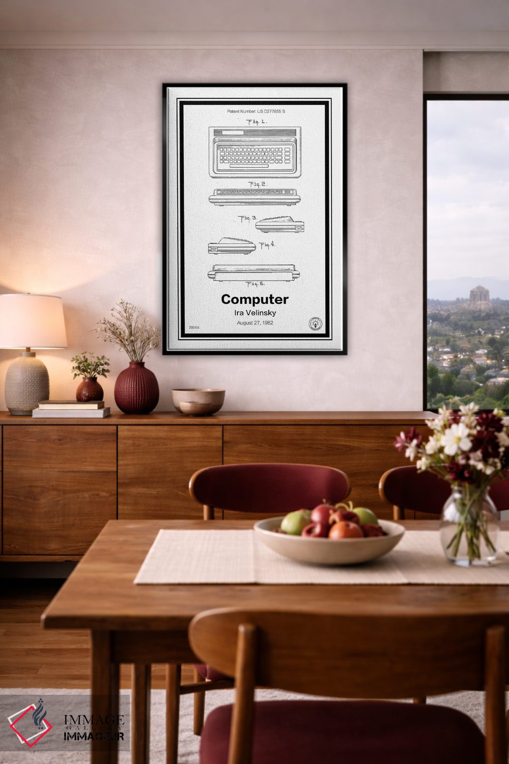 تابلو دکوراتیو C64 اثر رترو پتنتز - D4B