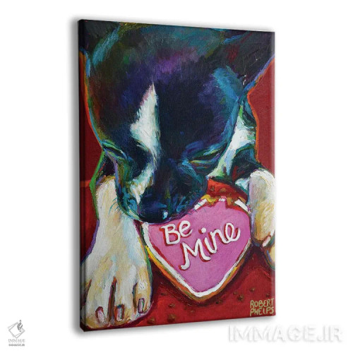 تابلو دکوراتیو مال من باش اثر رابرت فلپس - نمای پرسپکتیو محصول