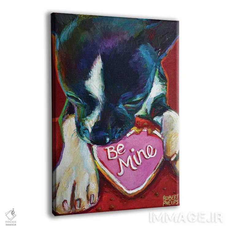 تابلو دکوراتیو مال من باش اثر رابرت فلپس - نمای پرسپکتیو محصول