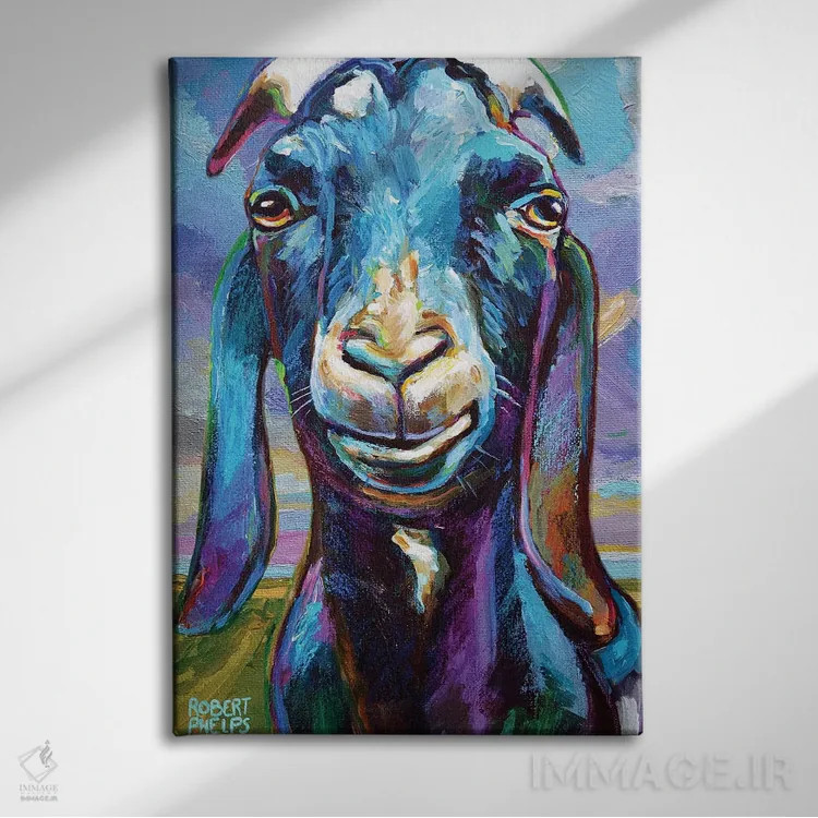 تابلو دکوراتیو لوسیان در سپیده دم اثر رابرت فلپس - نمای روبهرو روی دیوار