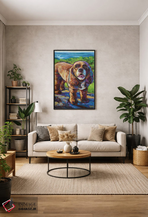 تابلو دکوراتیو اسپانیل کوهستانی اثر رابرت فلپس - D1B