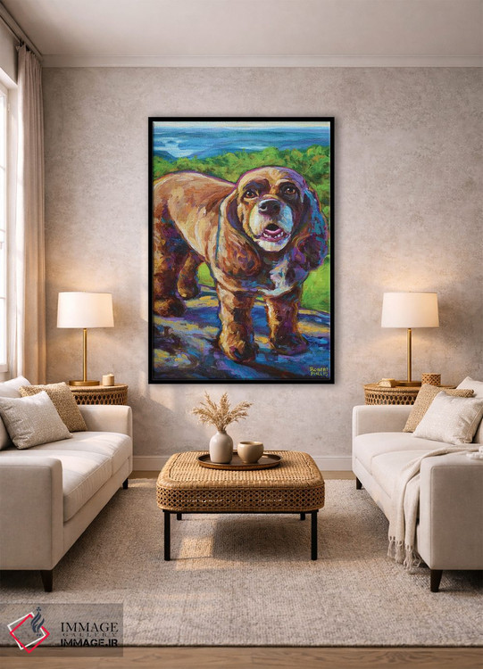 تابلو دکوراتیو اسپانیل کوهستانی اثر رابرت فلپس - D2B