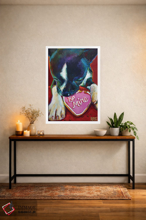 تابلو دکوراتیو مال من باش اثر رابرت فلپس - D3W