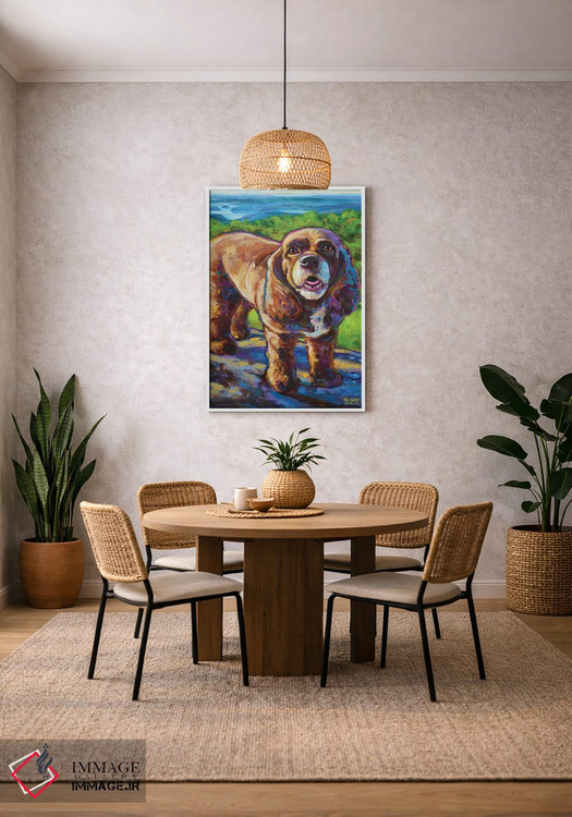 تابلو دکوراتیو اسپانیل کوهستانی اثر رابرت فلپس - D4W