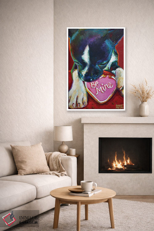 تابلو دکوراتیو مال من باش اثر رابرت فلپس - D5W