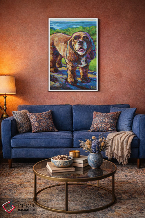 تابلو دکوراتیو اسپانیل کوهستانی اثر رابرت فلپس - D5W