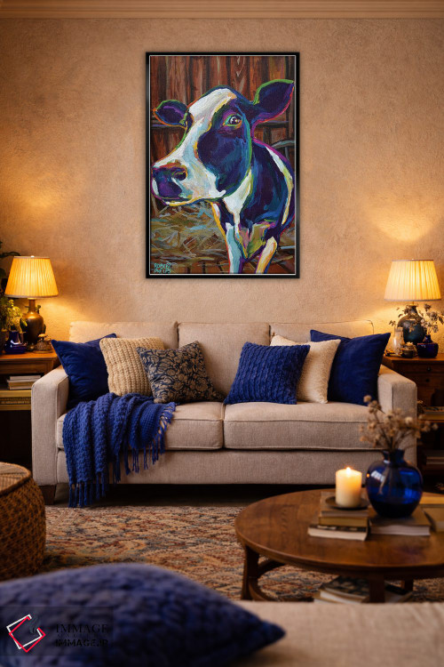 تابلو دکوراتیو باترکاپ در طویله اثر رابرت فلپس - D4B