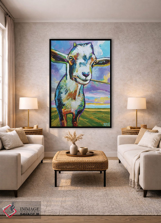 تابلو دکوراتیو تئو بز در مزرعه اثر رابرت فلپس - D2B