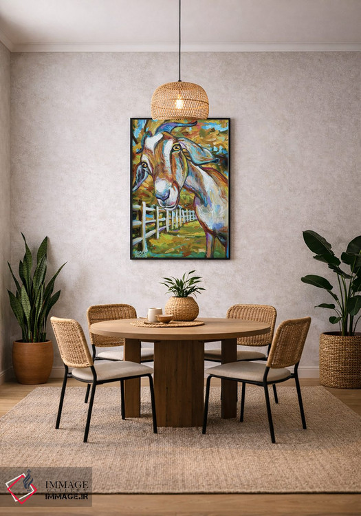 تابلو دکوراتیو ویلبور بز و حصار اثر رابرت فلپس - D3B