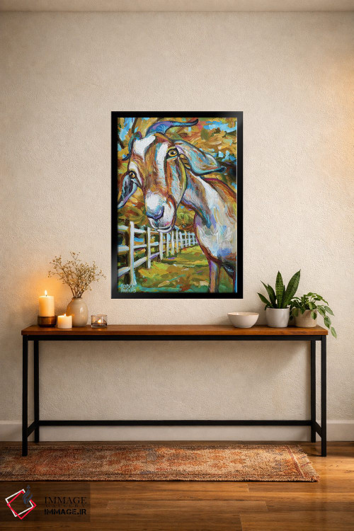 تابلو دکوراتیو ویلبور بز و حصار اثر رابرت فلپس - D4B