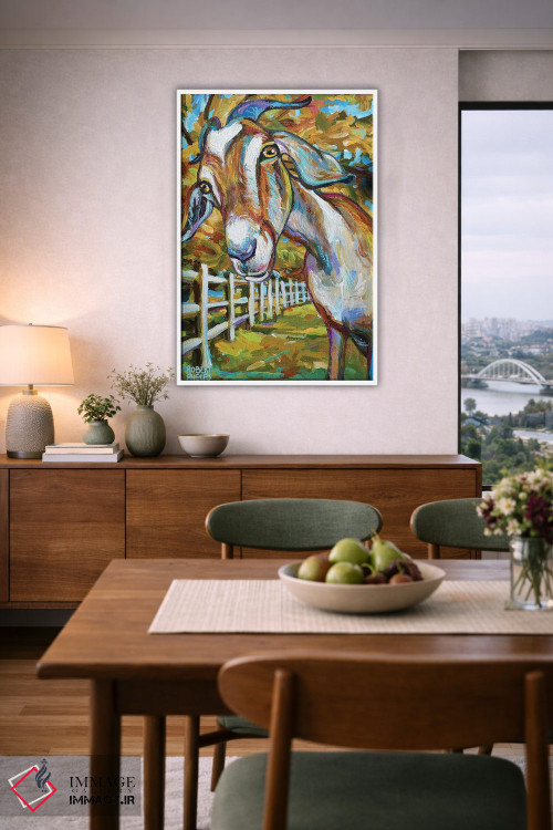 تابلو دکوراتیو ویلبور بز و حصار اثر رابرت فلپس - D5W