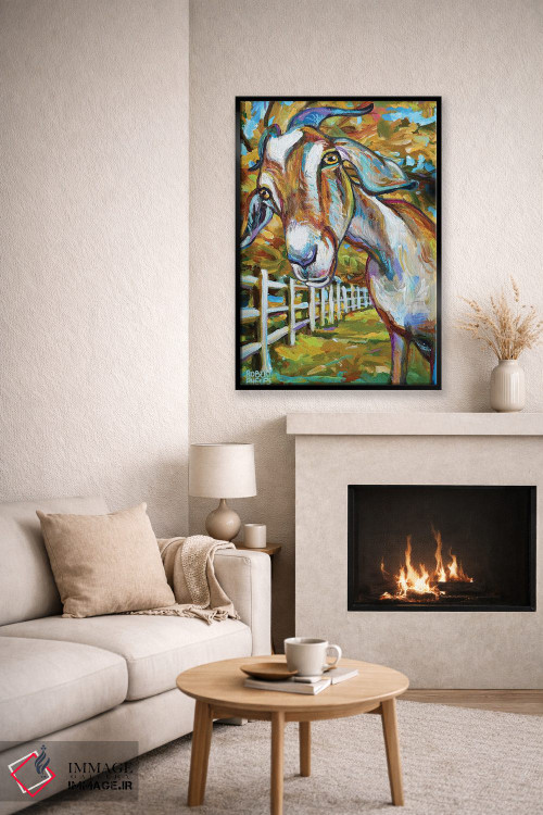 تابلو دکوراتیو ویلبور بز و حصار اثر رابرت فلپس - D6B