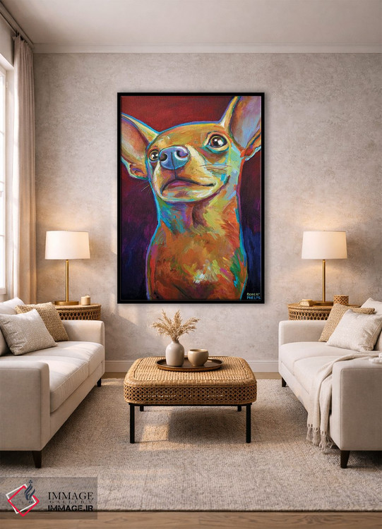 تابلو دکوراتیو چیهواهوآ اثر رابرت فلپس - D1B