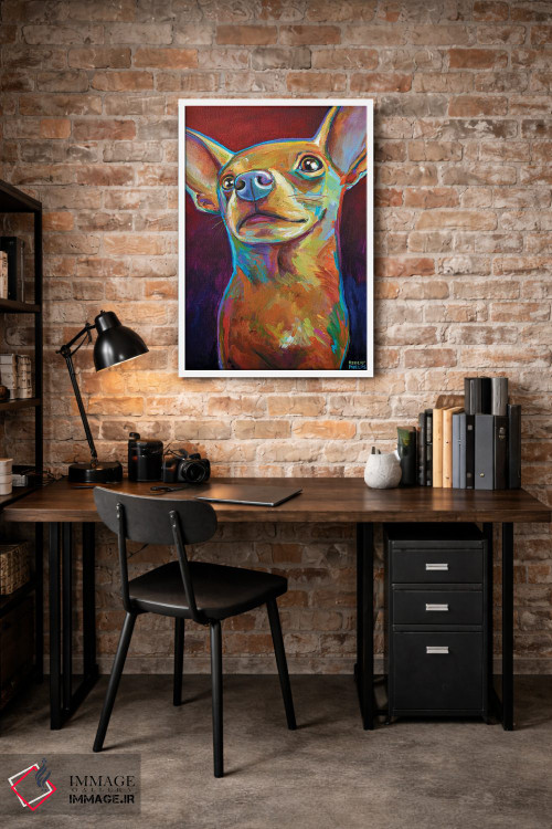 تابلو دکوراتیو چیهواهوآ اثر رابرت فلپس - D2W