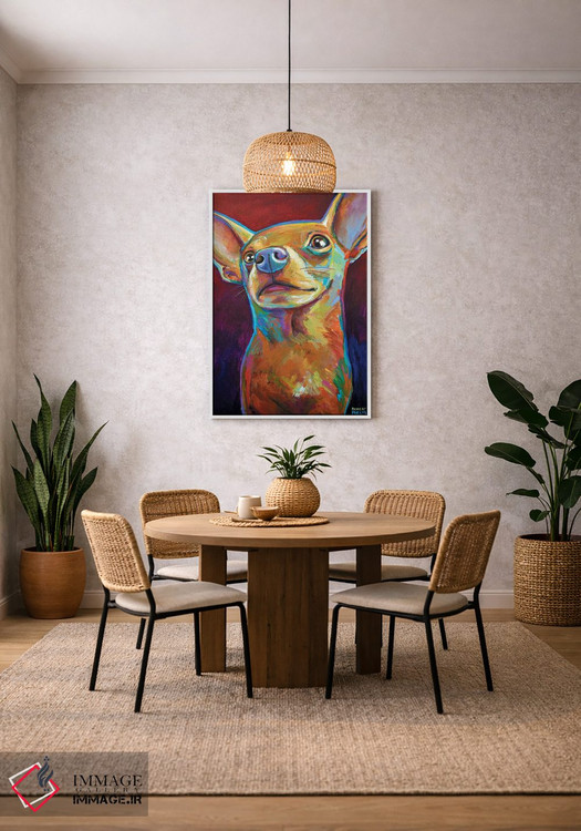 تابلو دکوراتیو چیهواهوآ اثر رابرت فلپس - D3W