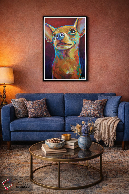 تابلو دکوراتیو چیهواهوآ اثر رابرت فلپس - D4B