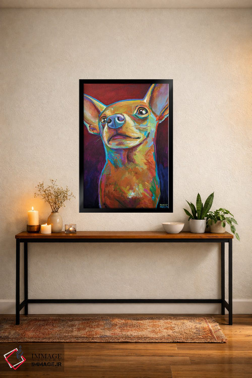 تابلو دکوراتیو چیهواهوآ اثر رابرت فلپس - D5B