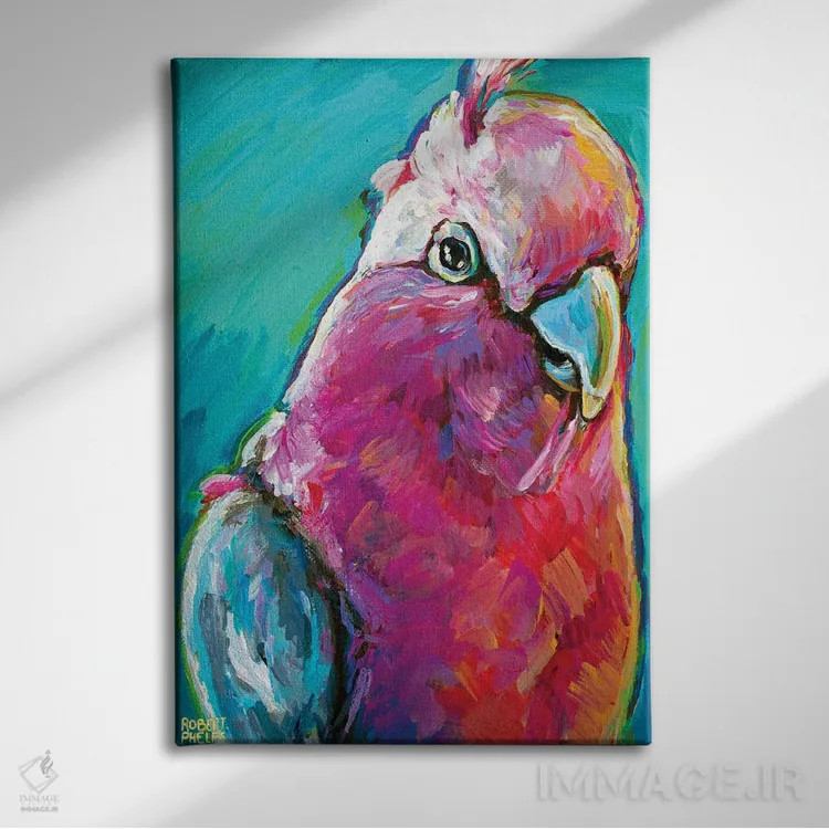 تابلو دکوراتیو گالا اثر رابرت فلپس - نمای روبهرو روی دیوار