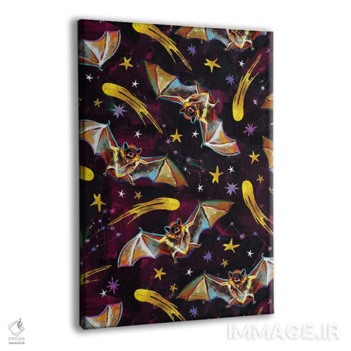 تابلو دکوراتیو طرح خفاش خون آشام ۲ اثر رابرت فلپس - نمای پرسپکتیو محصول