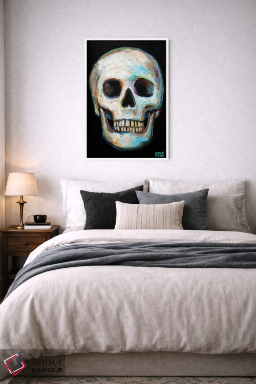 تابلو دکوراتیو جمجمه اثر رابرت فلپس - D5W