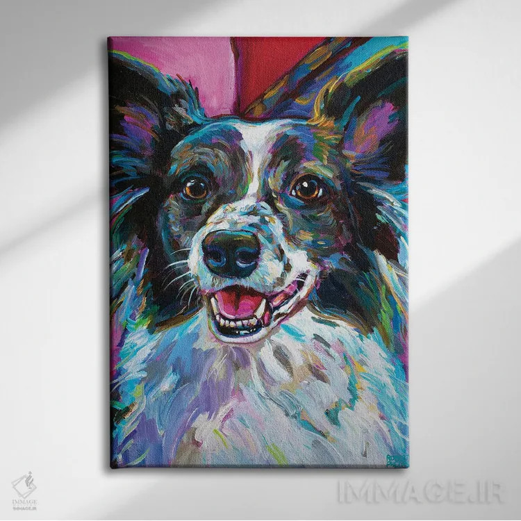 تابلو دکوراتیو مرلین ۲ اثر رابرت فلپس - نمای روبهرو روی دیوار