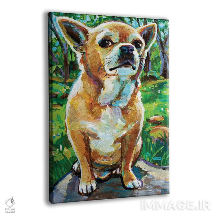 تابلو دکوراتیو پادشاه کوه اثر رابرت فلپس - نمای پرسپکتیو محصول