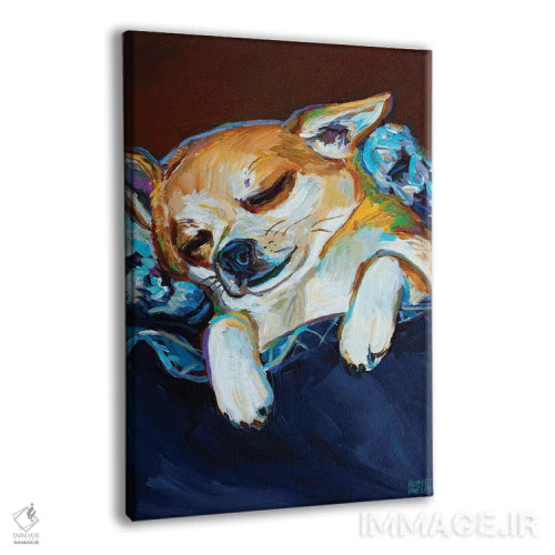 تابلو دکوراتیو ویکتور خواب آلود دو اثر رابرت فلپس - نمای پرسپکتیو محصول