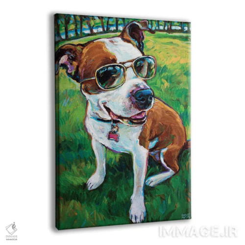 تابلو دکوراتیو تفریح تابستانی اثر رابرت فلپس - نمای پرسپکتیو محصول