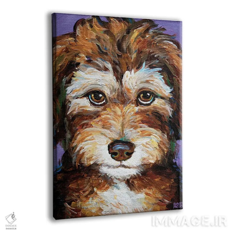 تابلو دکوراتیو دسی توله آسی دودل اثر رابرت فلپس - نمای پرسپکتیو محصول