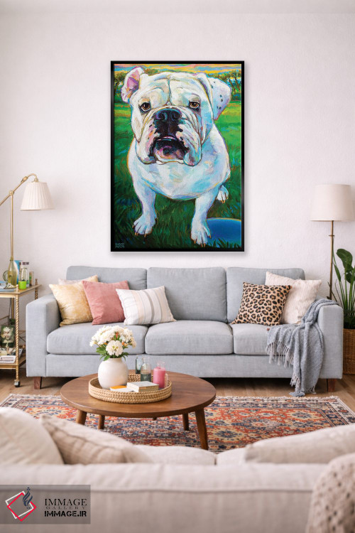 تابلو دکوراتیو بابا ۱ اثر رابرت فلپس - D2B