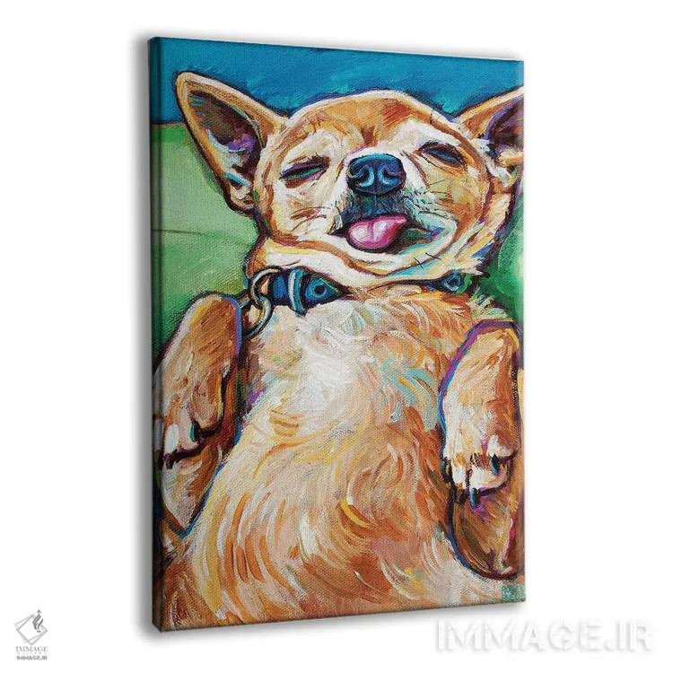 تابلو دکوراتیو چی واوا خواب آلود دو اثر رابرت فلپس - نمای پرسپکتیو محصول