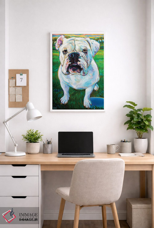 تابلو دکوراتیو بابا ۱ اثر رابرت فلپس - D4W