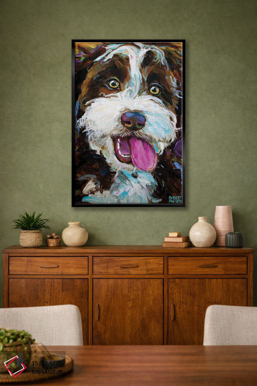 تابلو دکوراتیو آسی دودل شاد ۱ اثر رابرت فلپس - D1B