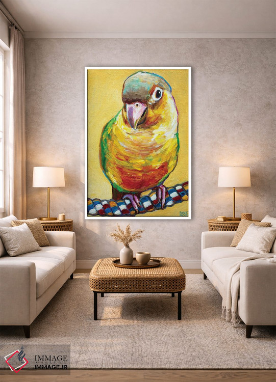 تابلو دکوراتیو کونور روی زرد اثر رابرت فلپس - D1W